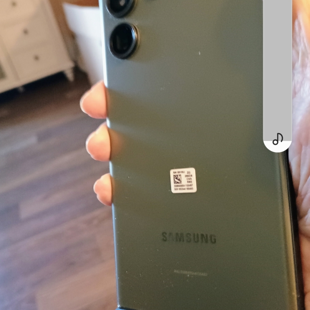 Samsung Smartphone in Black